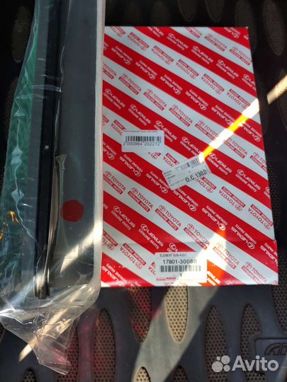 Фильтр воздушный и салона toyota prado150