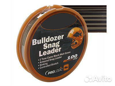 Леска Prologic Bulldozer Snag Leader 100m d-0.40mm