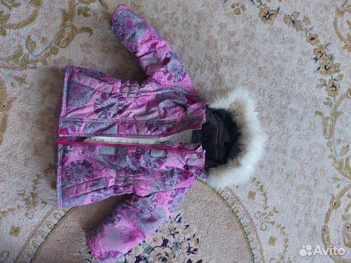 Зимний костюм для девочки