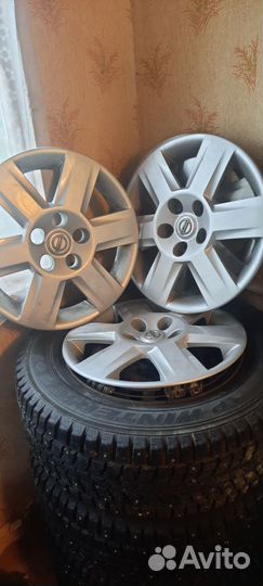 Колеса в сборе r16 зимние nissan qashqai
