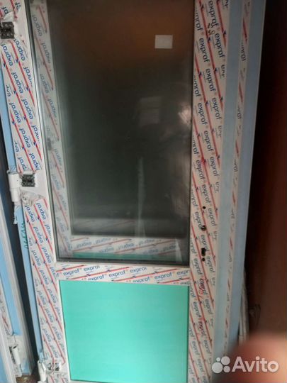 Дверь теплая пластиковая 20 шт новые