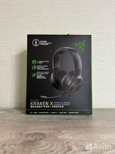 Игровые наушники Razer Kraken X
