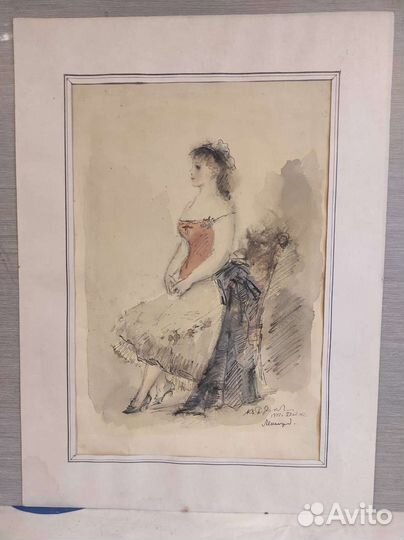 К. Рудаков. Акварель