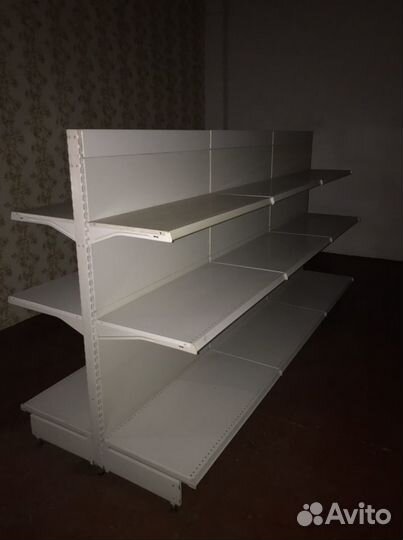 Стеллаж металлический островной