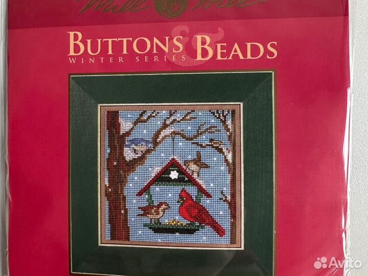 Mill hill bird feeder набор для вышивания