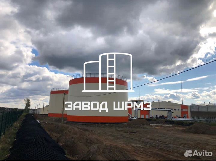 Резервуар вертикальный стальной 700 кубов