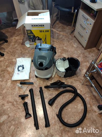 Моющий пылесос Karcher se 6.100