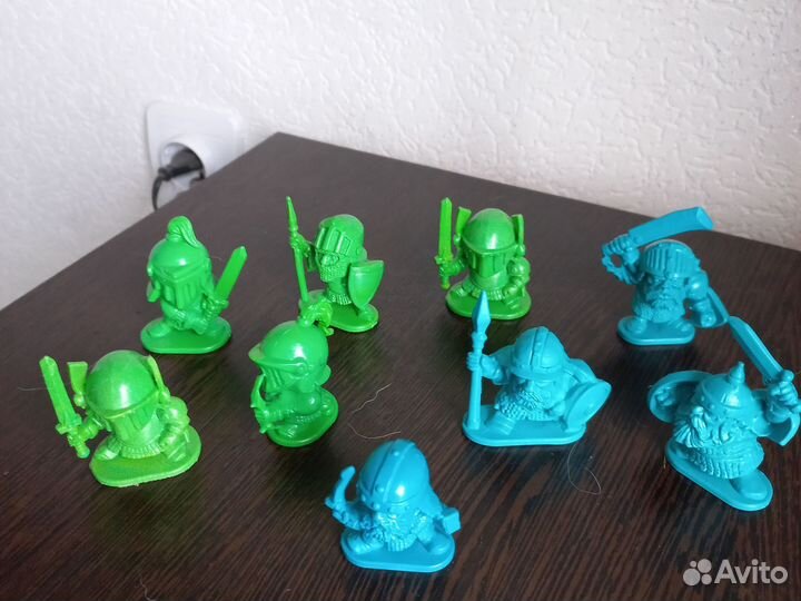 Солдатики воины викинги