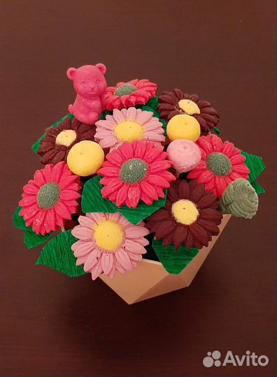 Букеты цветов из бельгийского шоколада