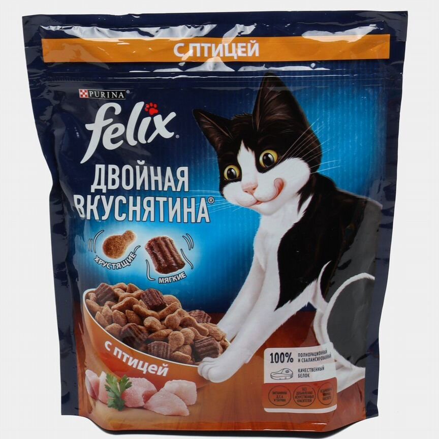 Сухой корм для кошек felix