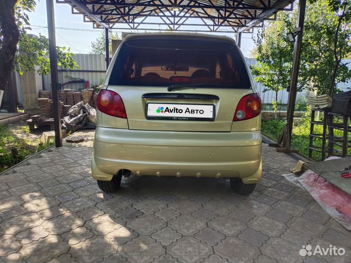 Daewoo Matiz 0.8 МТ, 2006, 72 635 км