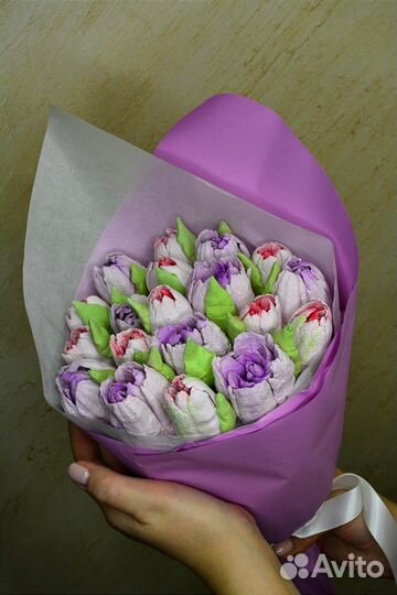 Зефир ручной работы, подарок, зефирные букеты