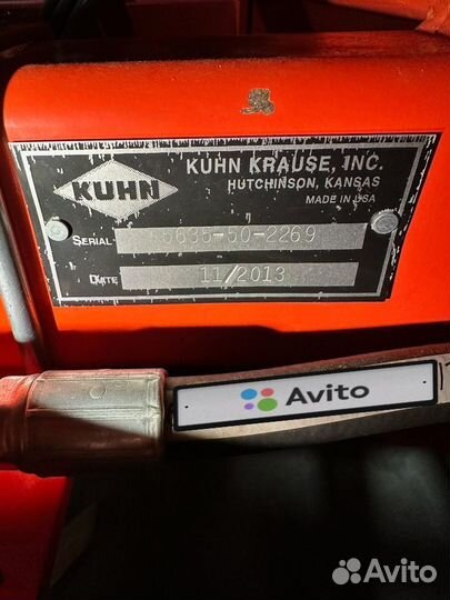 Культиватор Kuhn 5635, 2014