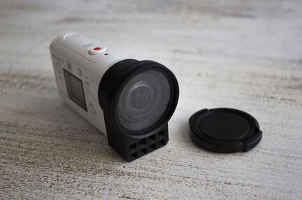 Защитная линза для Sony X3000, AS300. уф фильтр