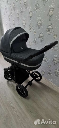 Коляска Adamex Rimini 3 в 1 класса Lux