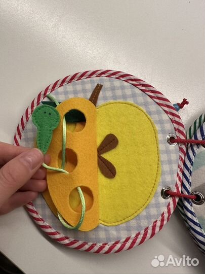 Книга игрушка из фетра