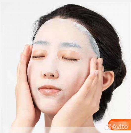 Маска для лица увлажнение с зелёным чаем