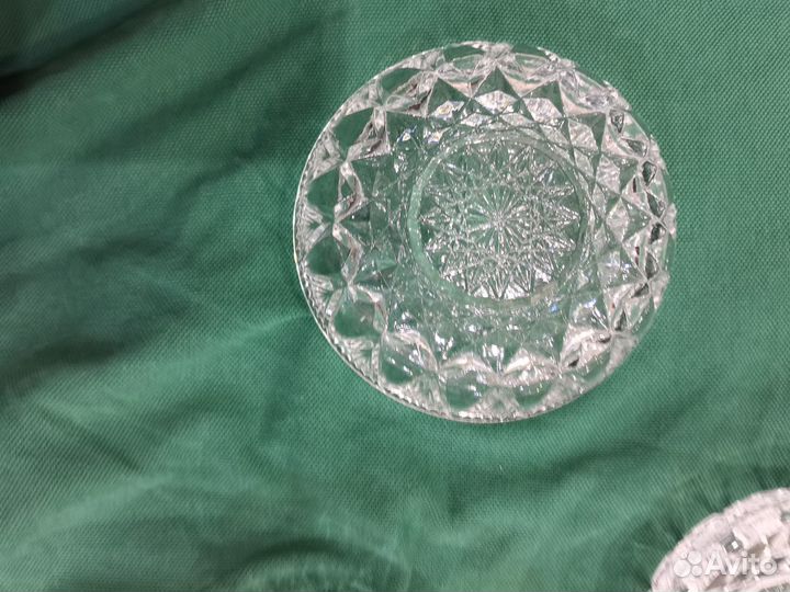 Розетки для варенья хрусталь СССР