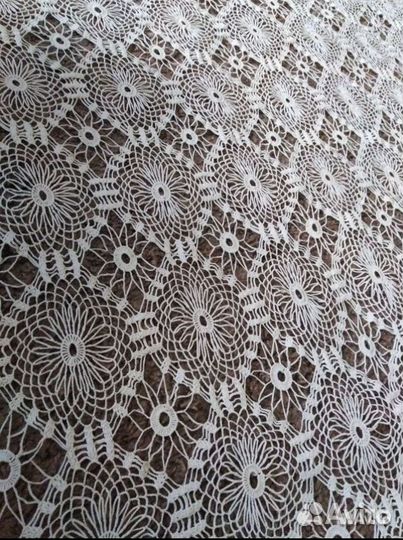 Скатерть вязаная крючком СССР