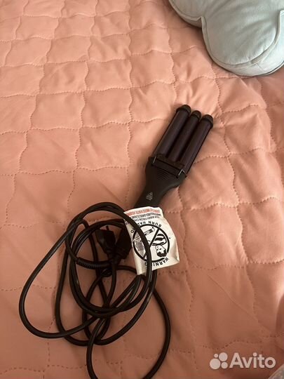 Плойка тройная для волос