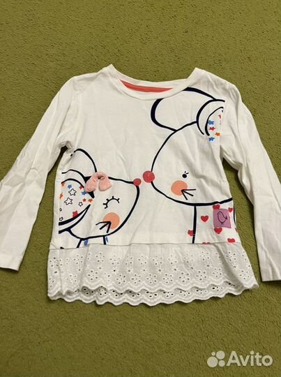 Вещи пакетом на девочку 104 110