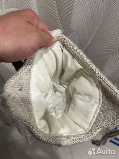 Шапка зимняя для девочки 50 52