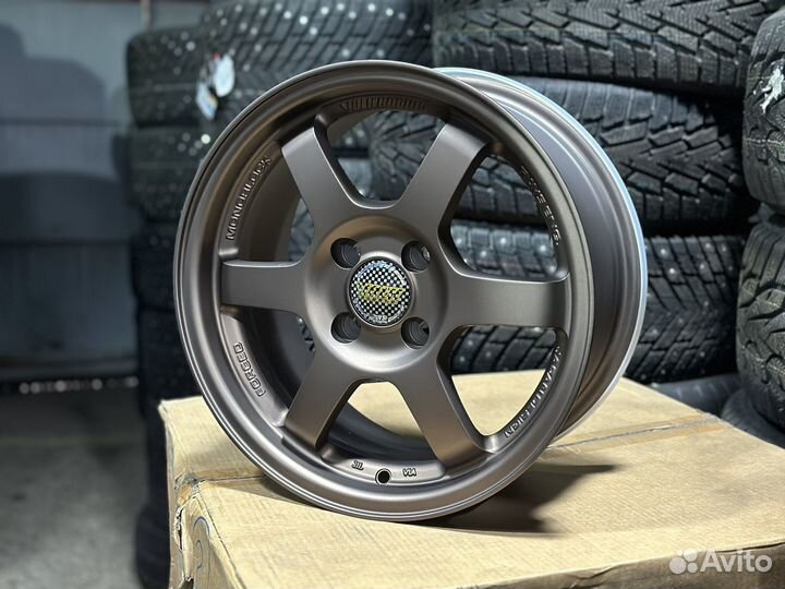 R15 4x100 Rays TE37 Bronze