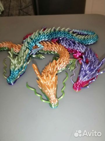 Дракон подвижная игрушка-антистресс