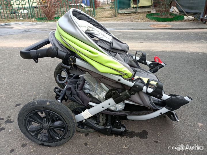 Прогулочная коляска camarelo eos бу