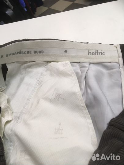 Вельветовые мужские брюки 60-62