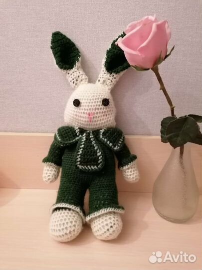 Мягкая игрушка заяц