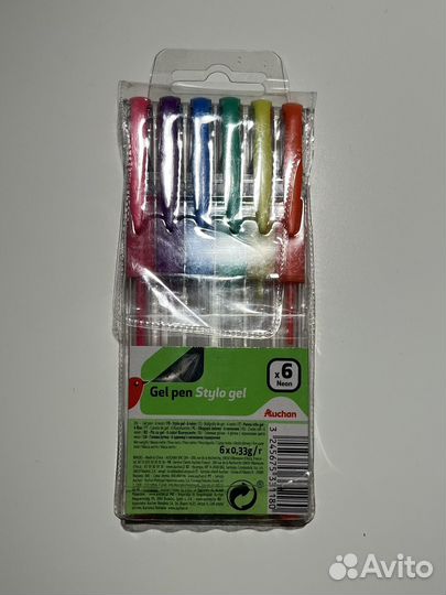 Цветные гелевые ручки