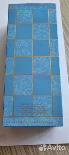 Courreges in blue винтажная 100 мл