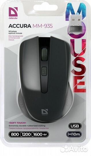 Беспроводная мышь Defender MM-935 новая