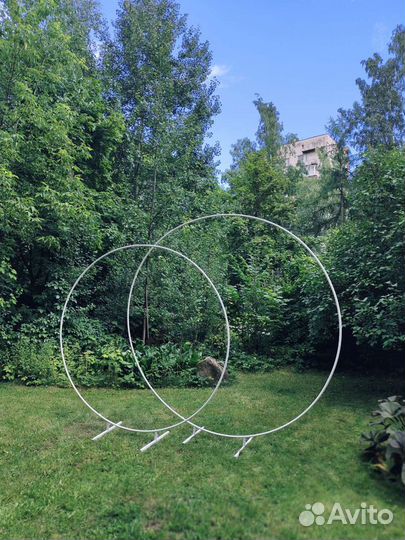 Свадебная арка (кольца) в аренду