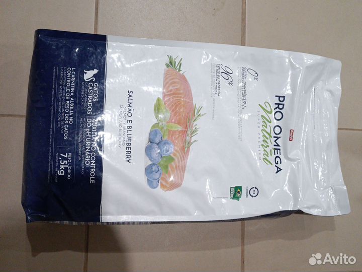 Корм для кошек Pro omega natural