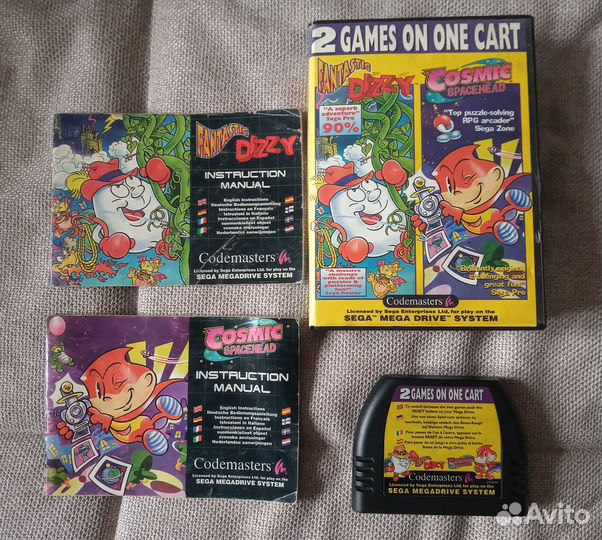 Лицензионные игры для Sega (полный комплект)