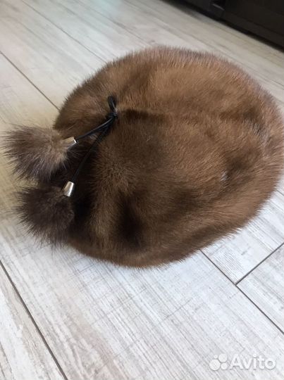 Берет норковый