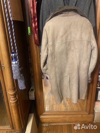 Дубленка натуральная овчина кожа