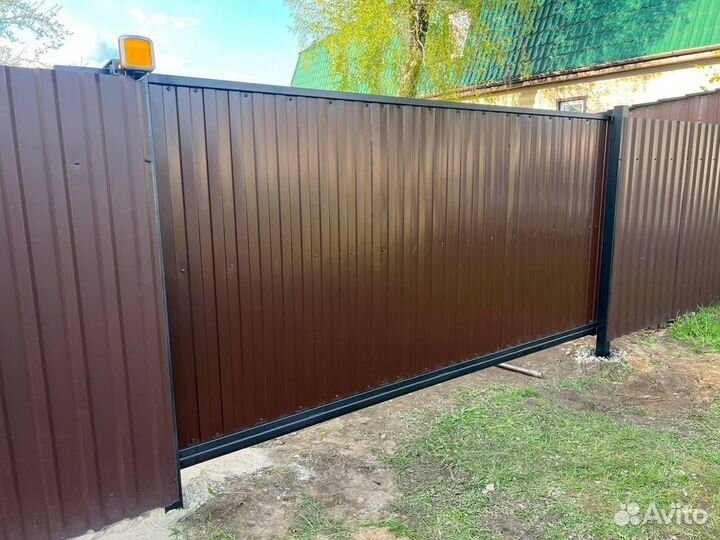 Забор из профлиста