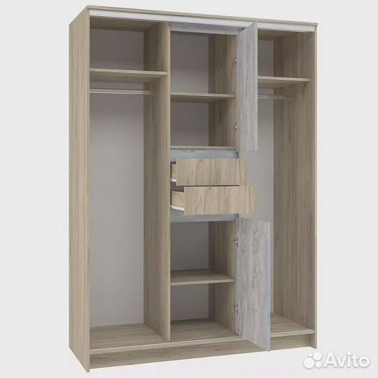 Шкаф-купе Эдем 1.5м