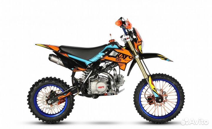 Питбайк kayo evolution YX125EM 17/14 KRZ