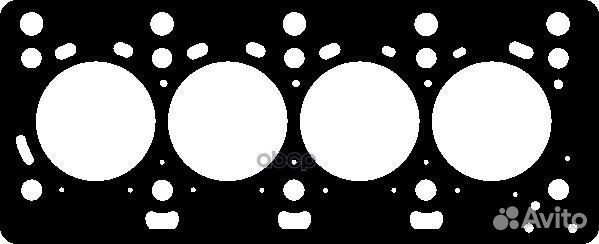 Прокладка гбц (замена 338.861) 688.422 Elring