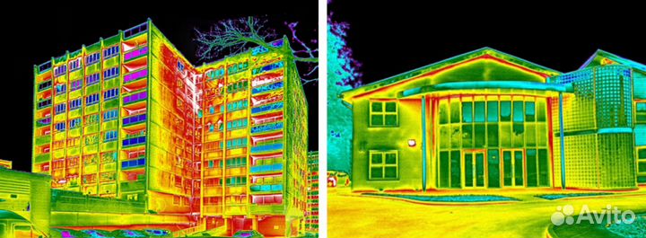 Тепловизор, поиск теплопотерь, протечек