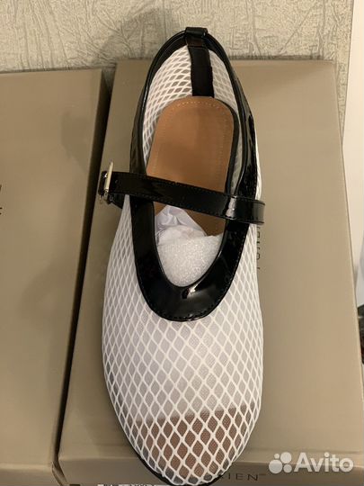 Балетки в сетку