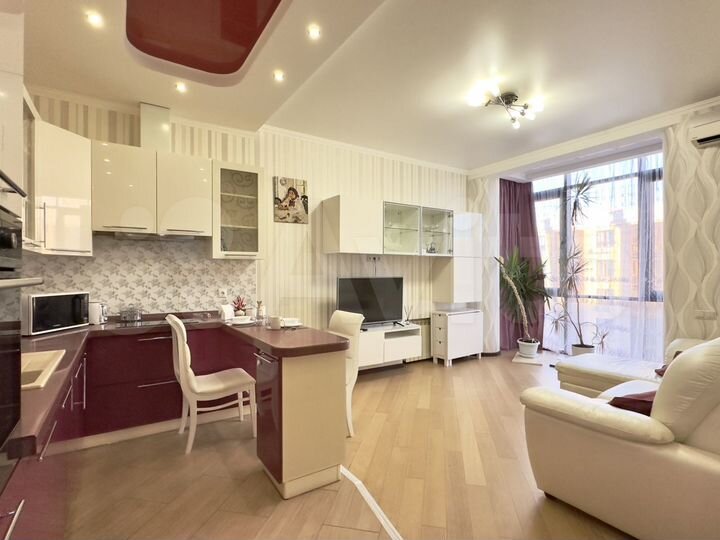 1-к. квартира, 54,1 м², 7/8 эт.