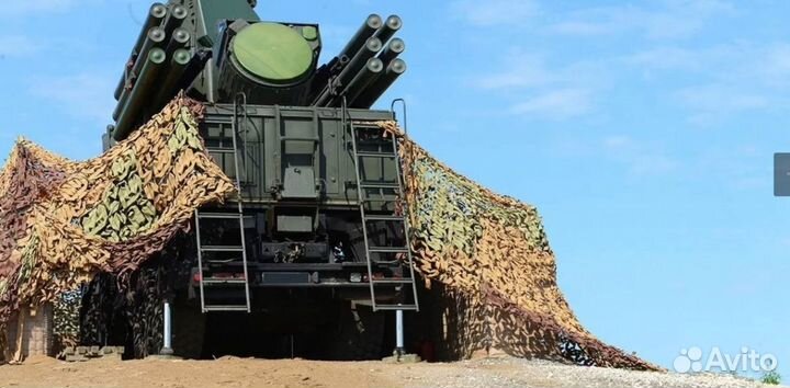 Маскировочная сеть (комплект) мкт-2П (Поле) 12*18м