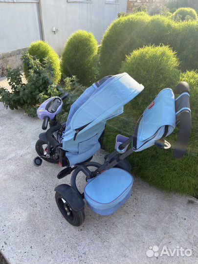 Велосипед с родительской ручкой