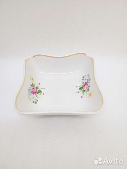 Салатник фарфор СССР Дулево (#1287)