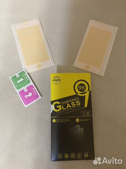 Защитное стекло iPhone 6, 6s 2 шт